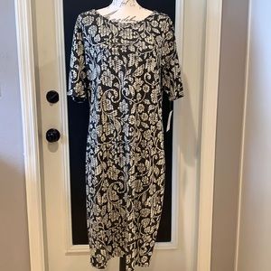 NWT LuLaRoe Julia Dress 2XL
